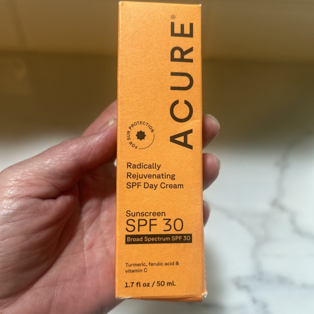 12/27Acure Radically Rejuvenating SPF 30 Day Cream - Face Moisturizer with SPF 3